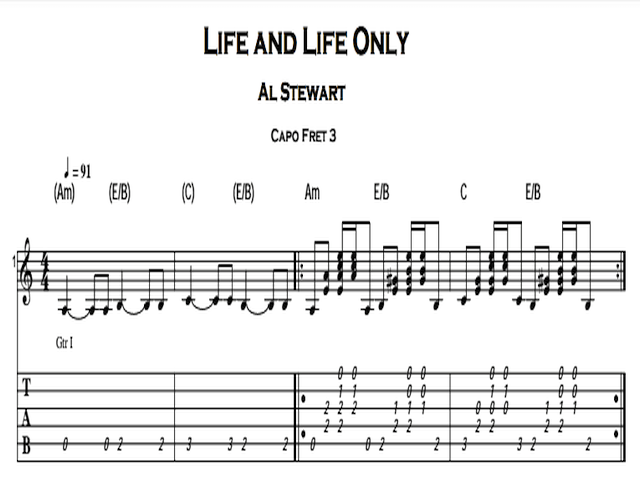 Al Stewart – Life And Life Only