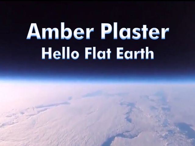 Amber Plaster - Hello Flat Earth