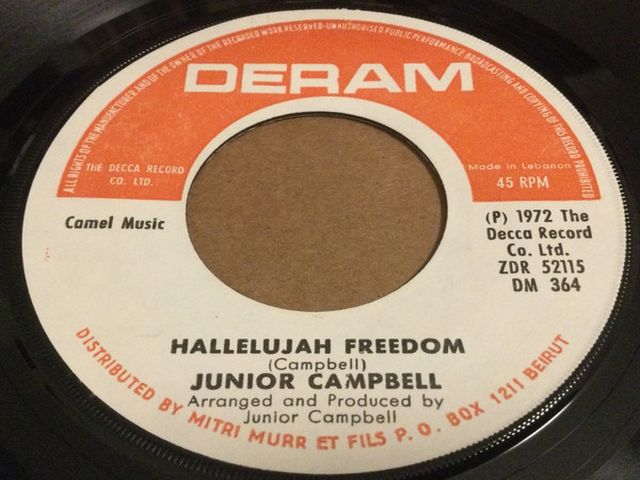 Junior Campbell - Hallelujah Freedom