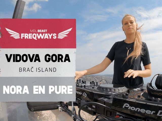 Nora En Pure DJ set LIVE from Brac Island, Croatia, Freqways Set